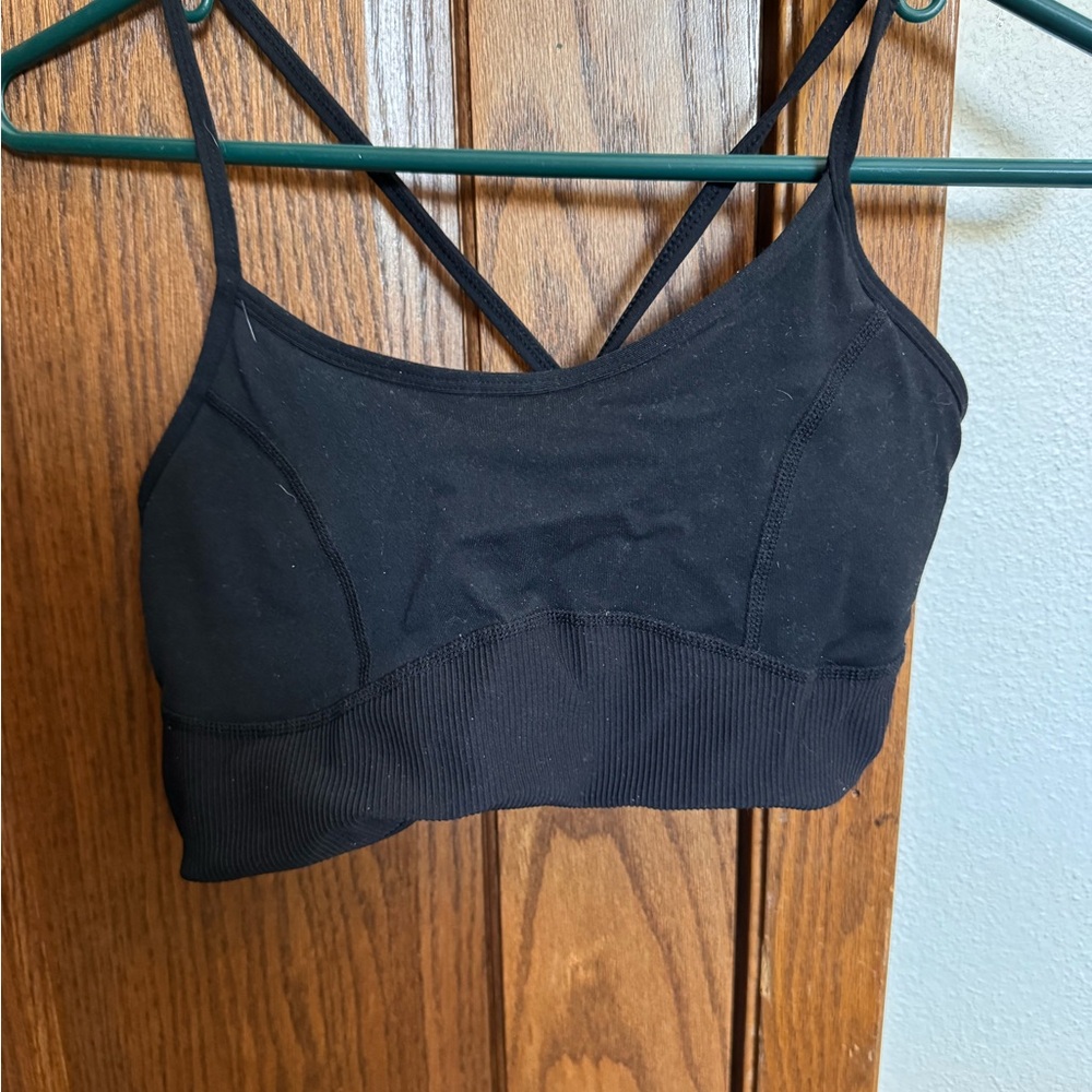 ZYIA Midnight Black Sports Bra